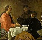 The Supper at Emmaus by Diego Rodriguez de Silva Velazquez